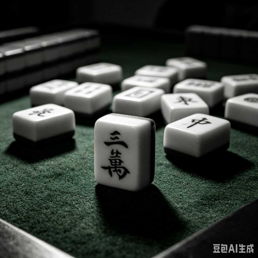 green transparent mahjong tiles